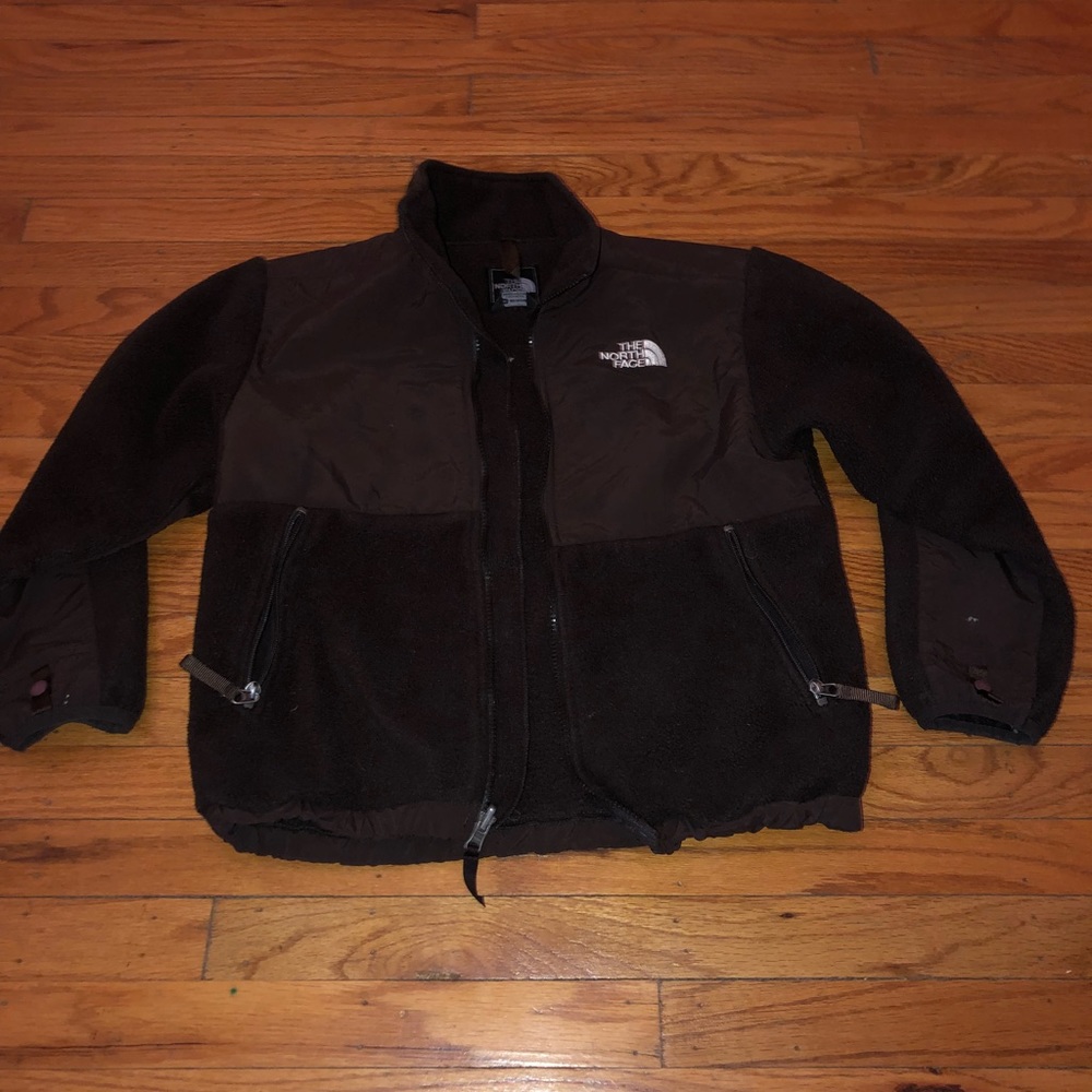 North Face Brown Boys Fleece Jacket